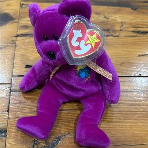TY BEANIE BABIES “MILLENNIUM” 2000 Millenium Bear